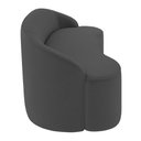 Ver imagem 5 de Sofá 5 Lugares para Sala de Estar Living 280cm Theo D06 Veludo Cinza - Mpozenato