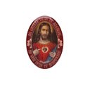 Ver imagem 1 de Adesivo Sagrado Coração de Jesus Resinado