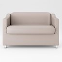 Ver imagem 4 de Sofá 2 Lugares Luxo Confortável Sala de Espera Bege