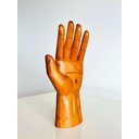 Ver imagem 2 de Escultura Mão em Madeira Decoração Artesanal. Feito À Mão