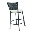 Ver imagem 6 de Kit 2 Banquetas Baixa Cozinha Encosto Juncado