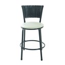 Ver imagem 5 de Kit 2 Banquetas Baixa Cozinha Encosto Juncado