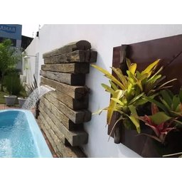 Cascata 140cm de Embutir na Parede com Acabamento em Aço Inox para Piscina Sol e Água Piscinas e Ace - 8