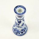 Ver imagem 4 de Castiçal Azul e Branco Candelabro Porcelana Decoração