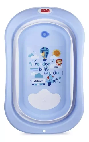 Banheira Retrátil Multikids Splish N' Splash Bb1242 - Azul - 3