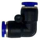 Ver imagem 6 de 10 Cotovelos União Conexão Emenda 10mm Pu Pneumática Engate Rápido