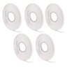 Fita de Espuma Adesiva Kit 5 Uni Porta Janela 5 Metros Vidro Movel Protege Veda Isolante Impermeavel - 1