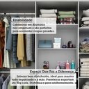 Ver imagem 6 de Guarda-Roupa Casal 6 Portas com Pés 199cm 100% MDF Paraty Espresso Móveis Branco