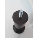 Ver imagem 5 de Kit Pes Marrom Politileno Cama Box 6 Pes com 13 Cm de Altura