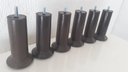 Ver imagem 4 de Kit Pes Marrom Politileno Cama Box 6 Pes com 13 Cm de Altura