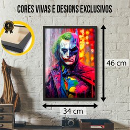 Quadro Decoração Grande Quarto Moderno Criativo Filme Novo - 3
