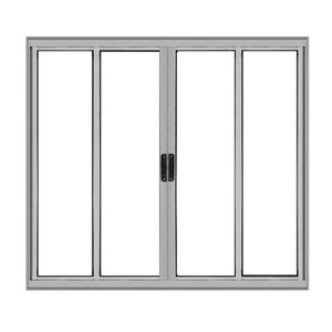 VITRÔ 4 FOLHAS - ALUMÍNIO BRILHANTE 1,20 X 1,50