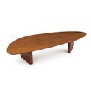 Ver imagem 2 de Mesa de Centro Orgânica 158cm Madeira Maciça Marrom Cappuccino