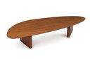 Ver imagem 2 de Mesa de Centro Orgânica 158cm Madeira Maciça Marrom Cappuccino
