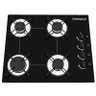 Fogão Cooktop 4 Bocas Preto + Forno de Eletrico 60 Litros 127v - 2