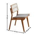 Ver imagem 4 de Conjunto de Mesa de Jantar Zurick Tampo Barril Laminado 240cm 8 Cadeiras Eloá Premium