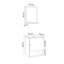 Ver imagem 4 de Conjunto de Banheiro com Gabinete 1 Porta e 1 Espelheira Lima