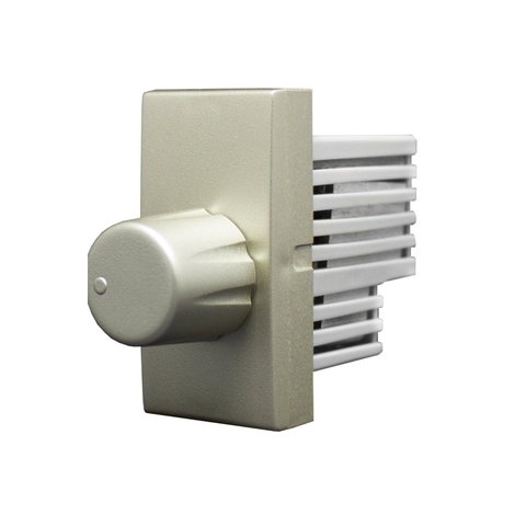 Dimmer Bivolt 1 Módulo Champagne Inova Pro Class Alumbra Cinza