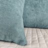 Kit 2 Capas para Almofada em Bouclé Quadrada Várias Cores Cor:verde Claro - 5