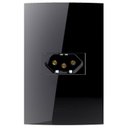 Ver imagem 1 de Tomada 20A com Placa 4x2 Inova Pro Class Alumbra Black Piano