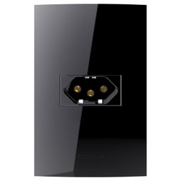 Tomada 10A com Placa 4X2 Inova Pro Class Alumbra - 1