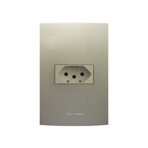 Tomada 10A com Placa 4X2 Inova Pro Class Alumbra