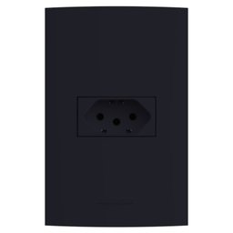 Tomada 10A com Placa 4X2 Inova Pro Class Alumbra - 1