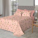 Ver imagem 4 de Jogo de Cama King Size Algodão 150 Fios 4 Peças Estampado