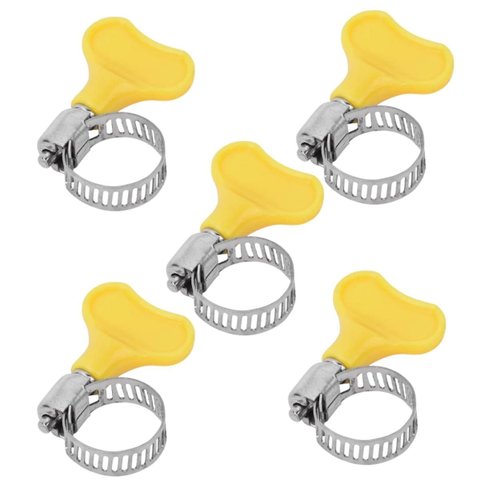 Abraçadeira sem Fim de Metal Borboleta Regulável 13-19mm | Utilimix | 05 Un