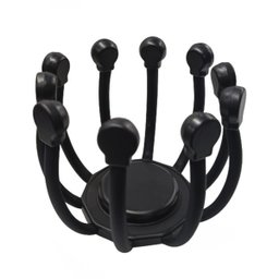 Massageador Eletrico Cabeça Couro Cabeludo Usb Recarregavel 10 Dedos Massagem Capilar Polvo Anti Est - 9