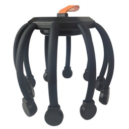 Massageador Eletrico Cabeça Couro Cabeludo Usb Recarregavel 10 Dedos Massagem Capilar Polvo Anti Est - 7