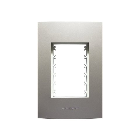 Placa 4X2 com Suporte Para 3 Módulos Inova Pro Class Alumbra