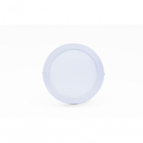 Plafon Led Sobrepor 18w Redondo 6500k Branco Frio Bivolt - Kit com 5 Un.