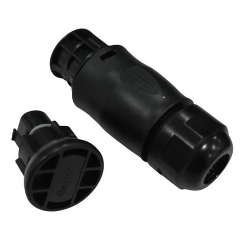 Conector Fêmea e End Cap Micro Inversor