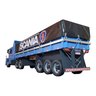 Carreta Scania 113h Graneleiro Lona Personalizada Miniatura - 8