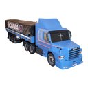 Ver imagem 2 de Carreta Scania 113h Graneleiro Lona Personalizada Miniatura