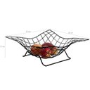 Ver imagem 4 de Fruteira de Mesa Aramada Preta com Pedestal Porta Frutas e Verduras de Bancada Cozinha Utimil