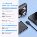 Ver imagem 4 de Kit 3 Cabos para Hd Externo Usb 3.1 Tipo C Alta Velocidade