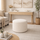 Ver imagem 1 de Puff Puffer Redondo Decorativo Descanso Sala Quarto Charme