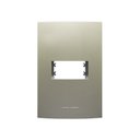 Ver imagem 1 de Placa 4X2 com Suporte Para 1 Módulo Inova Pro Class Alumbra