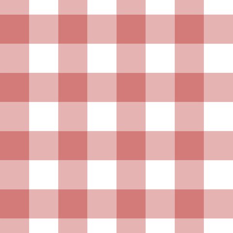 Papel de Parede Doce Estilo Xadrez Rosa 82144
