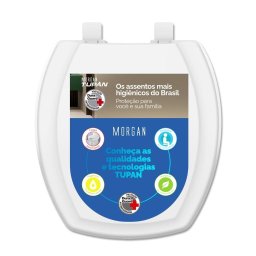 Assento Sanitario Incepa Tampa Privada Thema Hawaii Branco - 3 Assento Sanitario Incepa Tampa Privada Thema Hawaii Branco - 3