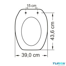 Assento Sanitario Incepa Tampa Privada Thema Hawaii Branco - 6 Assento Sanitario Incepa Tampa Privada Thema Hawaii Branco - 6