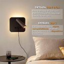 Ver imagem 3 de 4 Arandela Direcionável Led Leitura Sala Usb e Usb-c Bet84