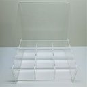 Ver imagem 3 de Caixa acrílica porta chá 9 divisórias