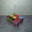 Ver imagem 4 de Caixa acrílica porta chá 9 divisórias