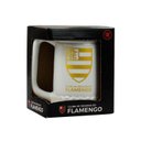 Ver imagem 5 de Caneca Branca Porcelana 500ml - Flamengo