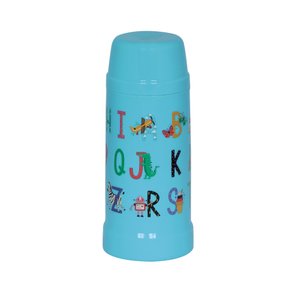 Garrafa Térmica Mini Kids 300ml Céu Azul Alfabeto Mor