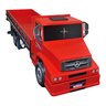 Caminhão Mb 1620 Truck Gigante Carroceria Madeira Miniatura - Vermelho - 4