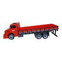 Ver imagem 7 de Caminhão Mb 1620 Truck Gigante Carroceria Madeira Miniatura - Vermelho